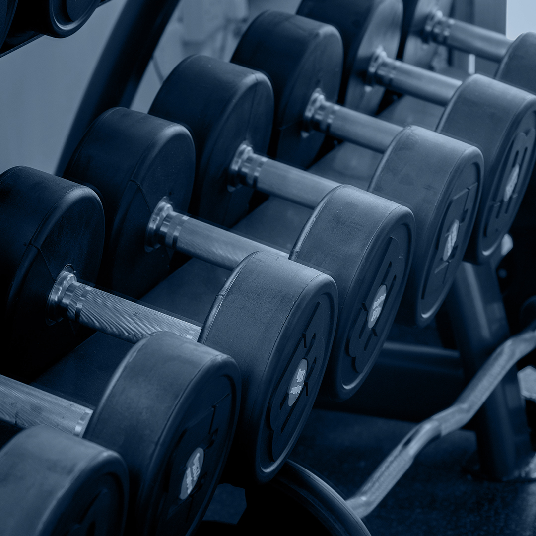 Free weights and strength training equipment at Radisson Blu Limerick gym